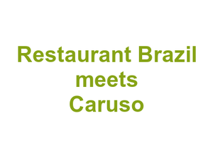 Restaurant Brazil meets Caruso Logo