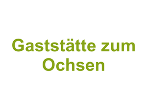 Gaststätte zum Ochsen Logo