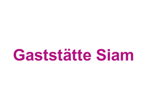Gaststätte Siam Logo