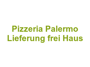 Pizzeria Palermo Lieferung frei Haus Logo