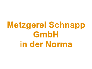 Metzgerei Schnapp GmbH in der Norma Logo