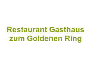Restaurant Gasthaus zum Goldenen Ring Logo