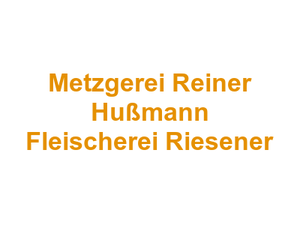Metzgerei Reiner Hußmann Fleischerei Riesener Logo
