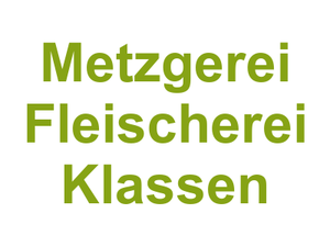 Metzgerei Fleischerei Klassen Logo