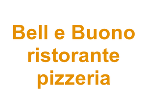 Bell e Buono ristorante pizzeria Logo