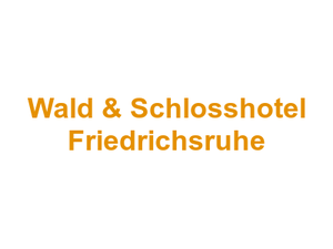 Wald & Schlosshotel Friedrichsruhe Logo