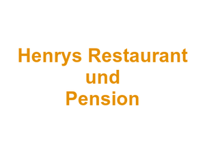 Henrys Restaurant und Pension Logo