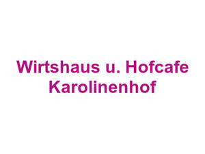 Wirtshaus u. Hofcafe Karolinenhof Logo