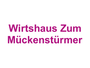 Wirtshaus "Zum Mückenstürmer" Logo