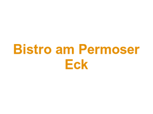 Bistro am Permoser Eck Logo