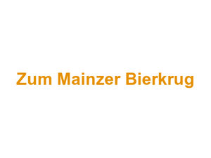 Zum Mainzer Bierkrug Logo