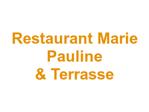 Restaurant Marie Pauline & Terrasse Logo