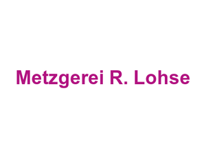 Metzgerei R. Lohse Logo
