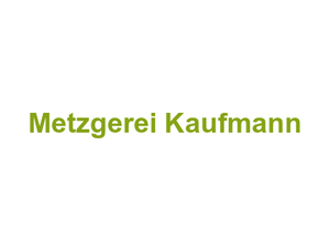 Metzgerei Kaufmann Logo