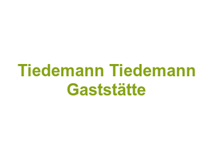 Zum Mistelbach Roland Tiedemann Tiedemann Gaststätte Logo