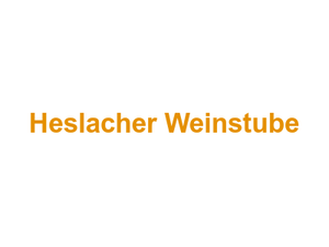 Heslacher Weinstube Logo
