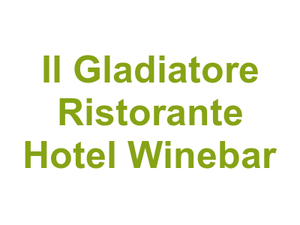 Il Gladiatore Ristorante Hotel Winebar Logo