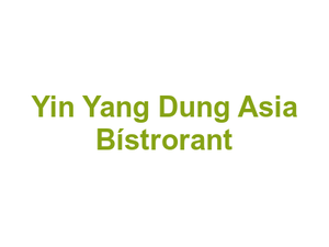 Yin Yang Dung Asia Bístrorant Logo