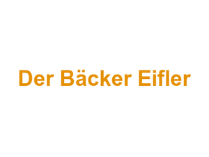 Der Bäcker Eifler Logo