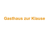 Gasthaus zur Klause Logo