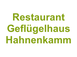 Restaurant Geflügelhaus Hahnenkamm Logo