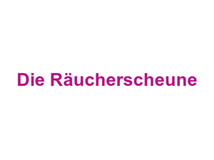 Die Räucherscheune Logo
