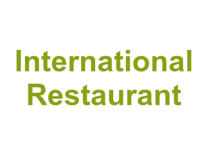 International Restaurant Logo