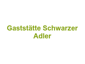 Gaststätte Schwarzer Adler Logo