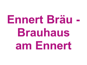 Ennert Bräu - Brauhaus am Ennert Logo