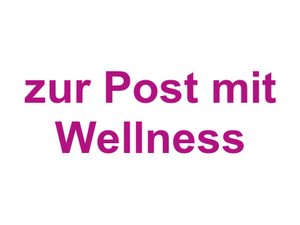 Hotel und Restaurant zur Post mit Wellness Logo