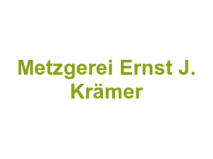 Metzgerei Ernst J. Krämer Logo