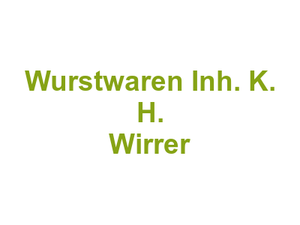 Metzgerei B & W Wurstwaren Inh. K. H. Wirrer Logo