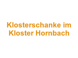 Klosterschanke im Kloster Hornbach Logo