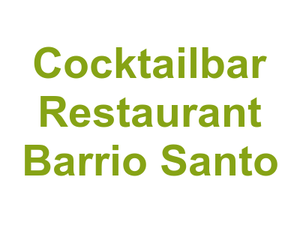 Cocktailbar Restaurant Barrio Santo Logo