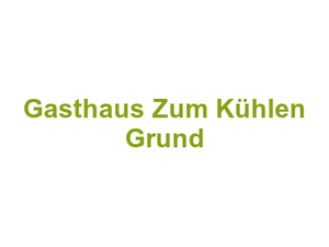 Gasthaus Zum Kühlen Grund Logo