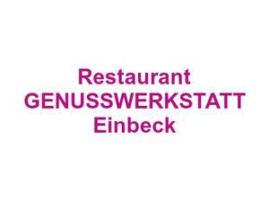 Restaurant GENUSSWERKSTATT Einbeck Logo