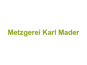 Metzgerei Karl Mader Logo
