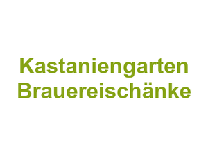 Kastaniengarten Brauereischänke Logo