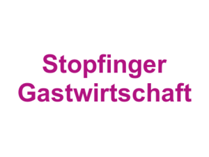 Metzgerei Georg Stopfinger Gastwirtschaft Logo