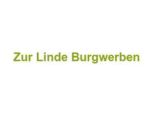 Zur Linde Burgwerben Logo