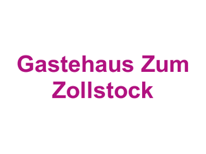 Gastehaus Zum Zollstock Logo