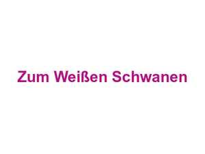 Zum Weißen Schwanen Logo
