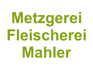 Metzgerei Fleischerei Mahler Logo