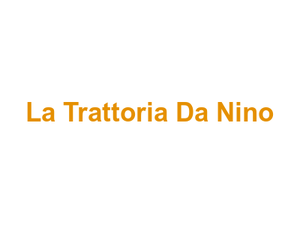 La Trattoria Da Nino Logo