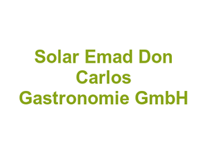 Solar Emad Don Carlos Gastronomie GmbH Logo
