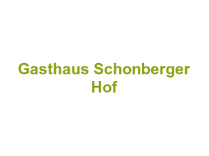Gasthaus Schonberger Hof Logo