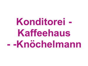 Konditorei - Kaffeehaus - -Knöchelmann Logo