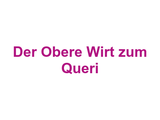 Der Obere Wirt zum Queri Logo