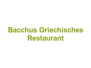 Bacchus Griechisches Restaurant Logo
