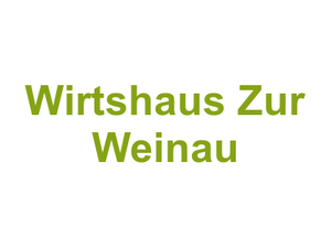 Wirtshaus "Zur Weinau" Logo